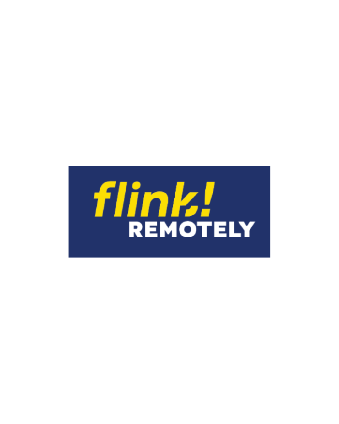 Flink Remotely